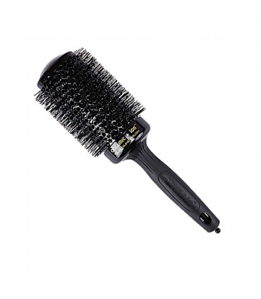 Olivia Garden Ceramic+Ion Thermal 55 Black Series Brosse ronde noire extra-large pour brushing - 1