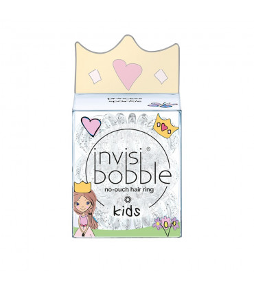 InvisiBobble KIDS Hanging Pack Princess Sparkle Elastique pour enfants - 1