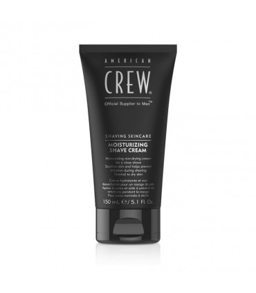 American Crew Moisturizing Shave Cream 150ml Crème hydratante non desséchante pour rasage - 1