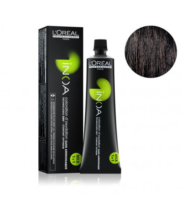 L'Oréal professionnel Inoa 60gr Fundamental 2 Coloration permanente à base d'huile et sans ammoniaque - 1