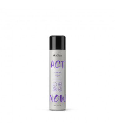 Indola ACT NOW! Hairspray 300ml Spray contrôle moyen - 1