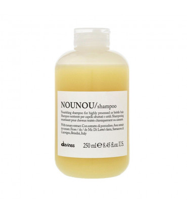 Davines NOUNOU Shampoo 250ml Shampooing nourrissant pour cheveux traités ou desséchés - 1