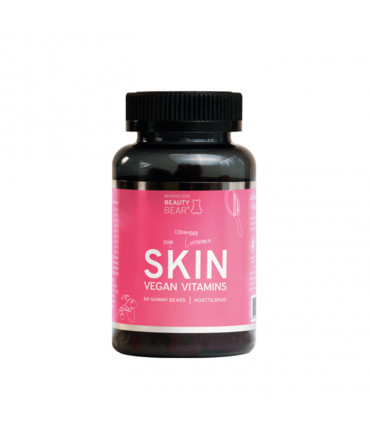 Beauty Bear SKIN Vitamins Bonbons pour aider à avoir une peau propre et saine. - 1