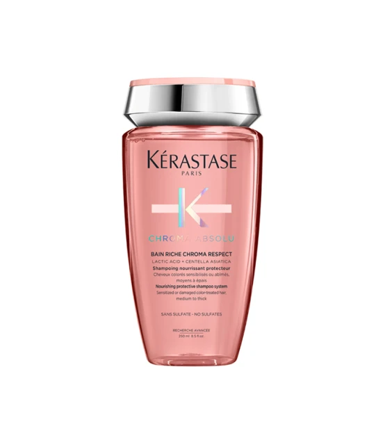 Kérastase Chroma Absolu Bain Riche Chroma Respect 250ml  | Celini.fr