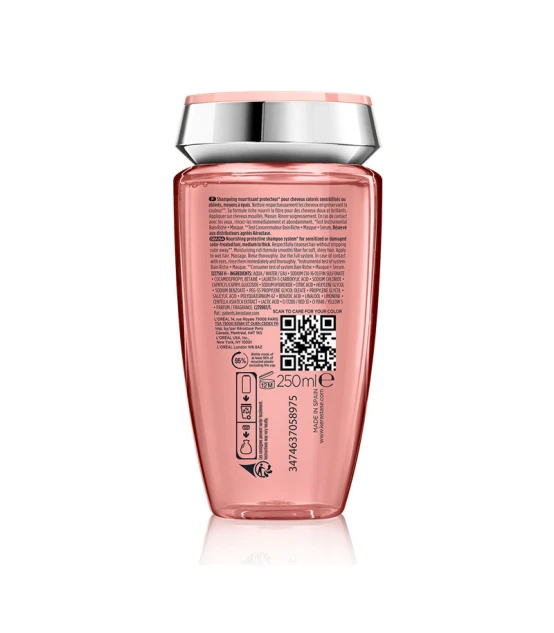 Kérastase Chroma Absolu Bain Riche Chroma Respect 250ml  | Celini.fr