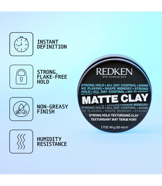 Redken Styling Matte Clay 75ml  | Celini.fr
