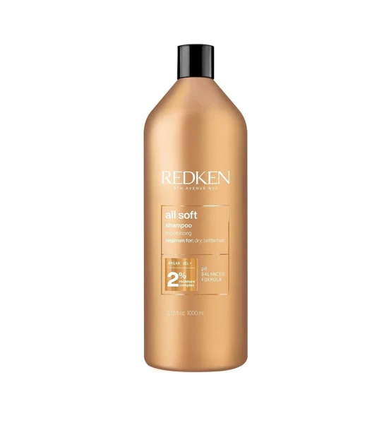 Redken All Soft Shampooing 1000ml  | Celini.fr
