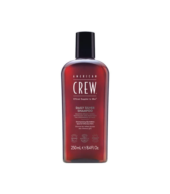 American Crew Daily Silver Shampoo 250ml  | Celini.fr