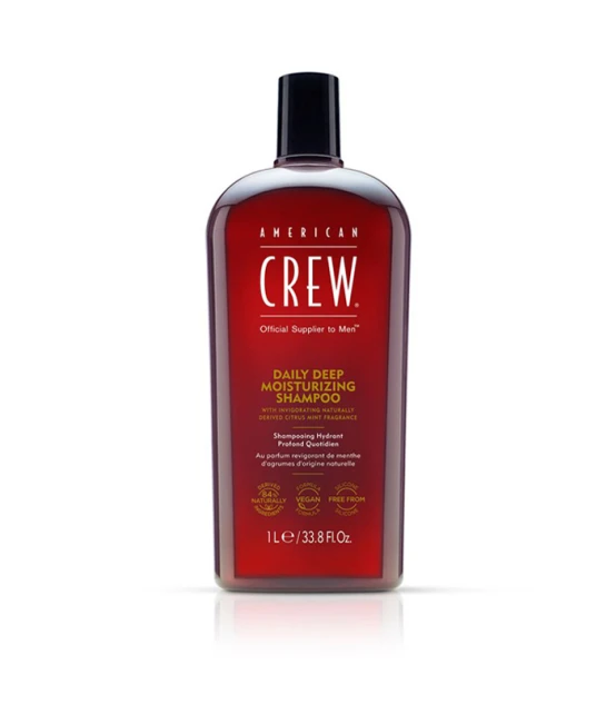 American Crew Daily Deep Moisturising Shampoo 1000ml  | Celini.fr