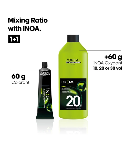 L'Oréal Professionnel Inoa Oxydant Riche 1L 20 Vol  | Celini.fr