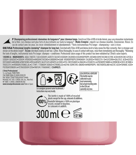 L'Oréal Professionnel Série Expert Pro Longer Shampooing 300ml  | C...