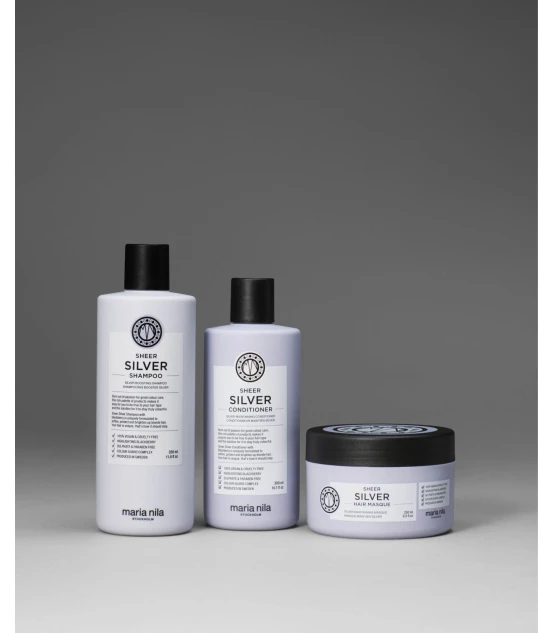 Maria Nila Sheer Silver Masque 250ml  | Celini.fr