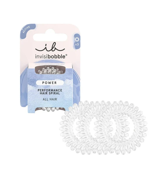 InvisiBobble POWER Crystal Clear  | Celini.fr