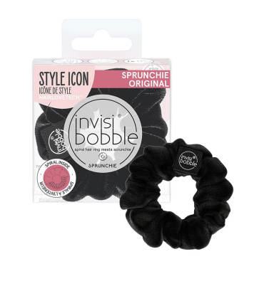 InvisiBobble SPRUNCHIE True Black  | Celini.be