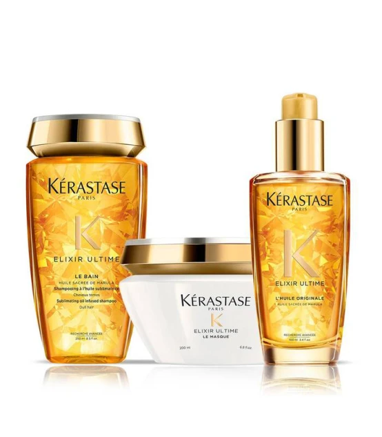 Kérastase Elixir Ultime Trio Elixir  | Celini.fr