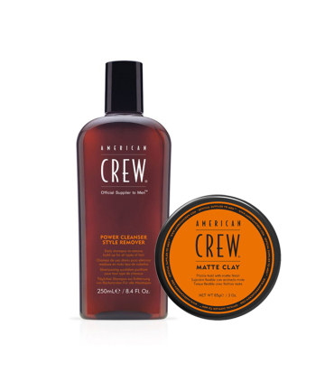 American Crew Daily Deep Moisturising Shampoo & Matte Clay  | Celin...