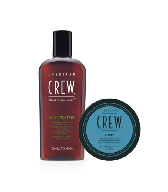 American Crew 3-in-1 Tea tree & Heavy Hold Pomade  | Celini.fr