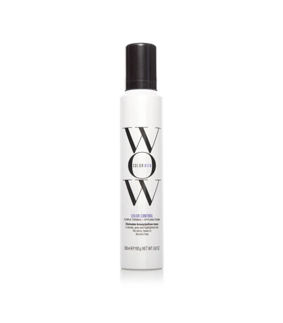 Color WOW Color Control Purple Toning + Styling Foam 200ml  | Celin...