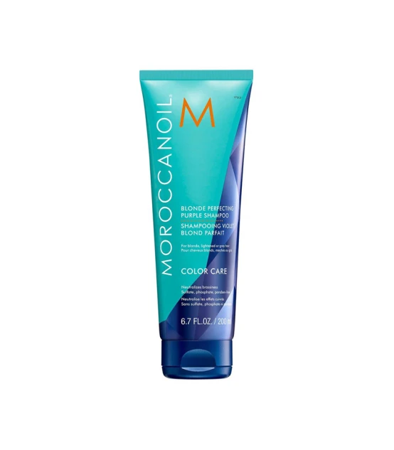 Moroccanoil Shampooing Violet Blond Parfait 200ml  | Celini.fr