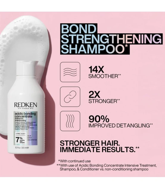 Redken ABC Acidic Bonding Concentrate Shampooing 300ml  | Celini.fr