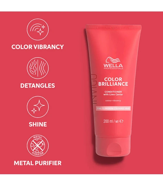 Wella Professionals Invigo Color Brilliance Après-Shampooing 200ml ...
