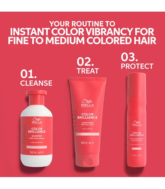 Wella Professionals Invigo Color Brilliance Après-Shampooing 200ml ...