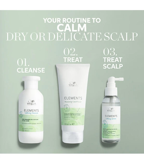 Wella Professionals Elements Calming Shampooing 250ml  | Celini.fr
