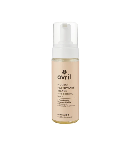 Avril Mousse Nettoyante Visage 150ml  | Celini.fr