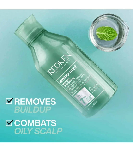 Redken Amino Mint Shampooing 300ml  | Celini.fr