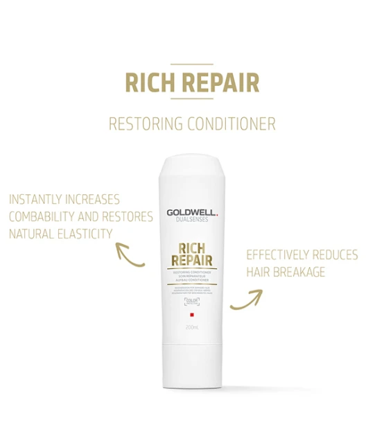 Goldwell Dualsenses Rich Repair Soin Réparateur 200ml  | Celini.fr