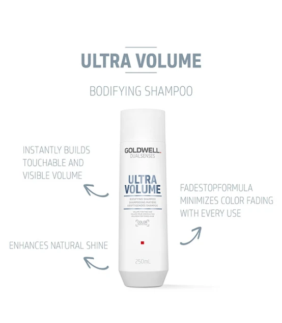 Goldwell Dualsenses Ultra Volume Shampooing Matière 250ml  | Celini.fr