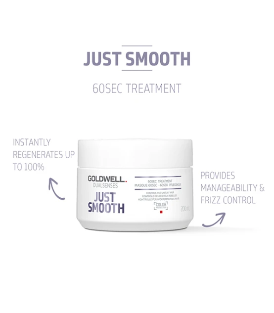 Goldwell Dualsenses Just Smooth Masque 60sec 200ml  | Celini.be