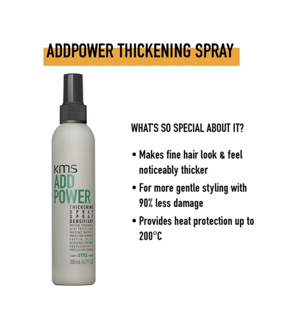 Kms Add Power Spray Densifiant 200ml  | Celini.fr
