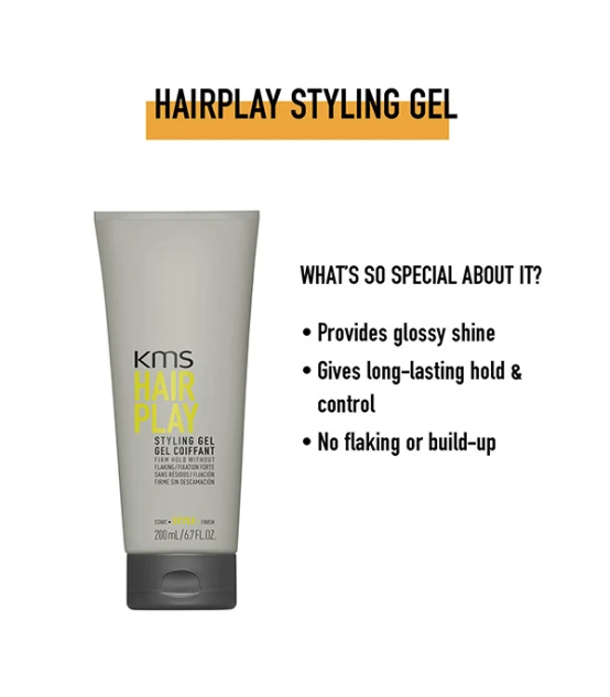 Kms Hair Play Gel Coiffant 200ml  | Celini.fr