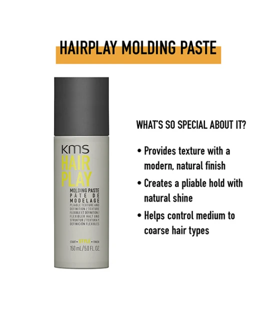 Kms Hair Play Pâte de Modelage 150ml  | Celini.fr