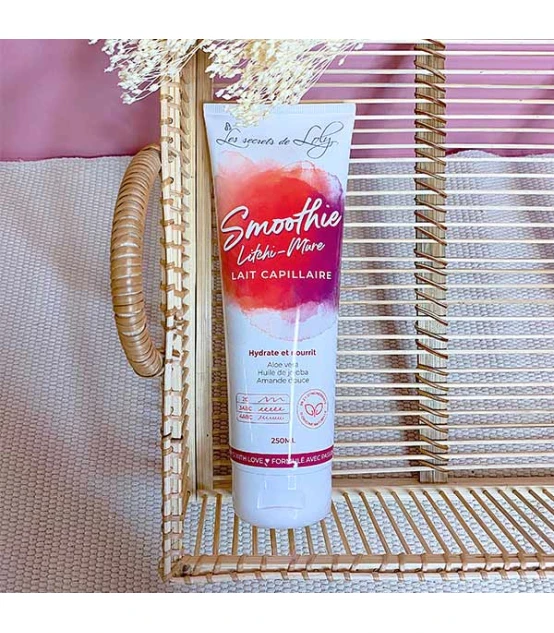 Les Secrets de Loly Smoothie Litchi Mure Lait Capillaire 250ml  | C...