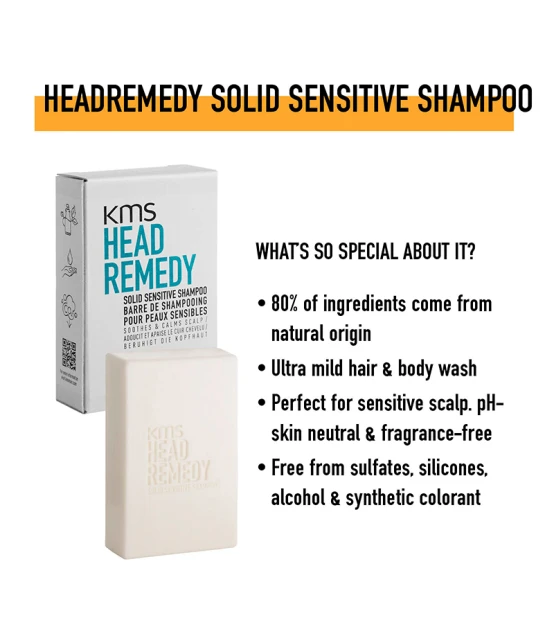 Kms Hair Remedy Solid Bar Shampoo75gr  | Celini.fr