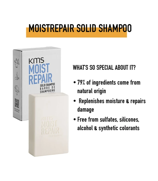 Kms Moist Repair Solid Shampoo Bar 75gr  | Celini.be