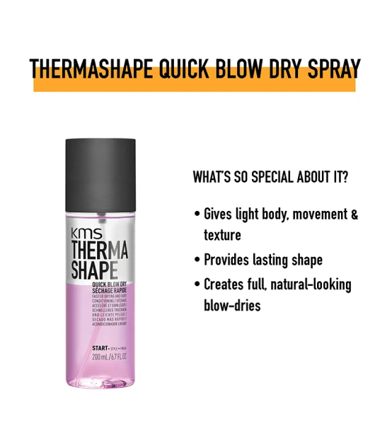 Kms Therma Shape Quick Blow Dry 200ml  | Celini.fr