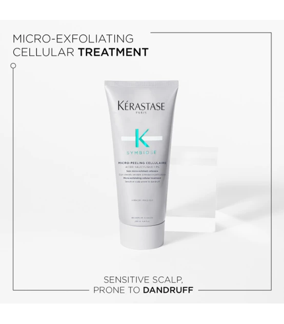 Kérastase Symbiose Micro-Peeling Cellulaire 200ml  | Celini.fr
