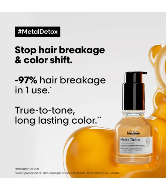 L'Oréal Professionnel Série Expert Metal Detox Huile Concentrée 50m...