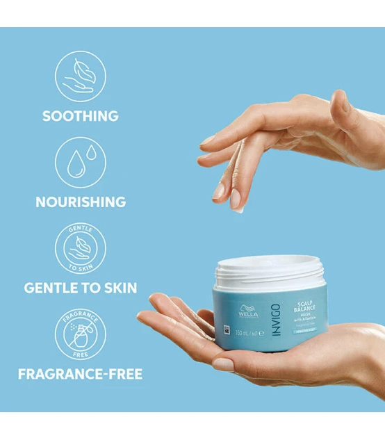 Wella Professionals Invigo Scalp Balance Masque Cuir Chevelu Sensib...
