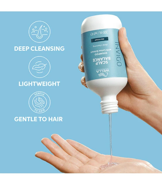 Wella Professionals Invigo Scalp Balance Shampooing Purifiant 300ml...