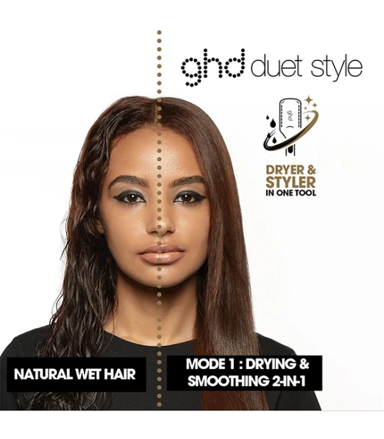ghd Lisseur Séchant 2-En-1 Duet Style Noir  | Celini.fr