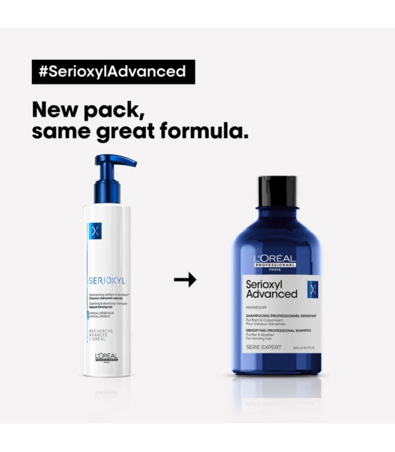 L'Oréal Professionnel Serioxyl Advanced Shampooing Professionnel De...
