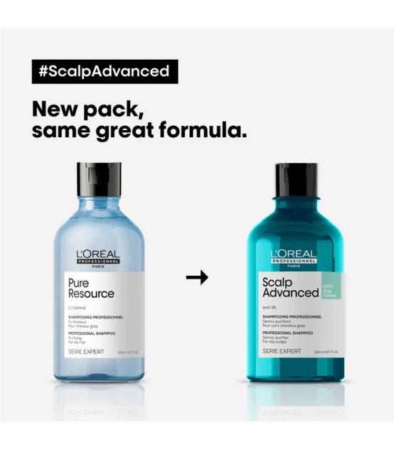 L'Oréal Professionnel Scalp Advanced Shampooing Anti-Gras 300ml  | ...