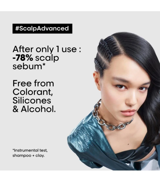 L'Oréal Professionnel Scalp Advanced Shampooing Anti-Gras 300ml  | ...
