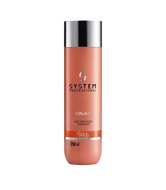 System Professional Solar Hair & Body Shampoo 250ml  | Celini.fr