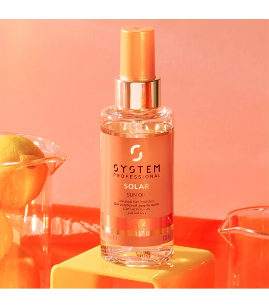 System Professional Solar Sun Oil 100ml  | Celini.fr