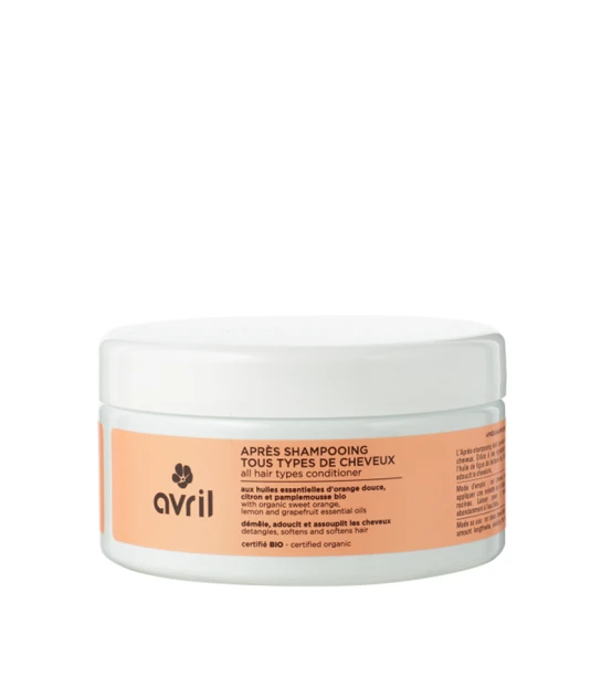 Avril Après-Shampooing Tous Types de Cheveux 200ml  | Celini.fr